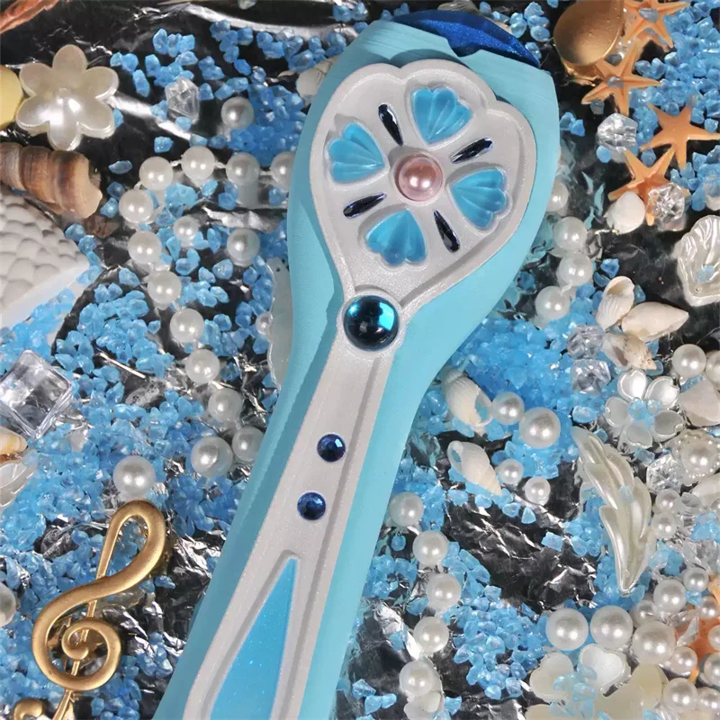 New Type Mermaid Melody Pichi Pichi Pitch Lucia Nanami Rina Toin Hanon Hosho Cosplay Microphone 3D Printing Cosplay Props