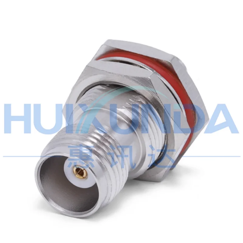 2Pcs TNC Female to SMA Female bulkhead through wall fixed adapter connector SMA/TNC-KKY