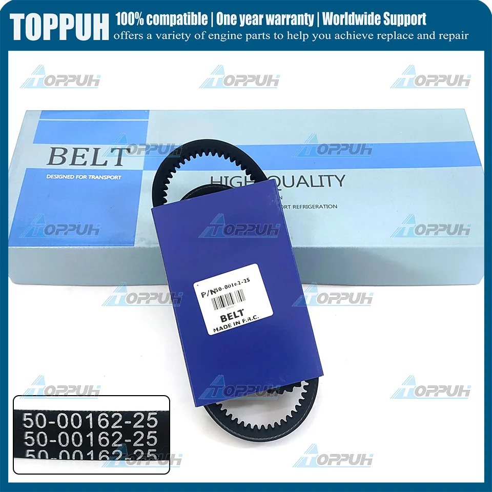 

New 1pc 50-00162-25 Belt Alternator For Carrier Vector 50-00162-25 500016225