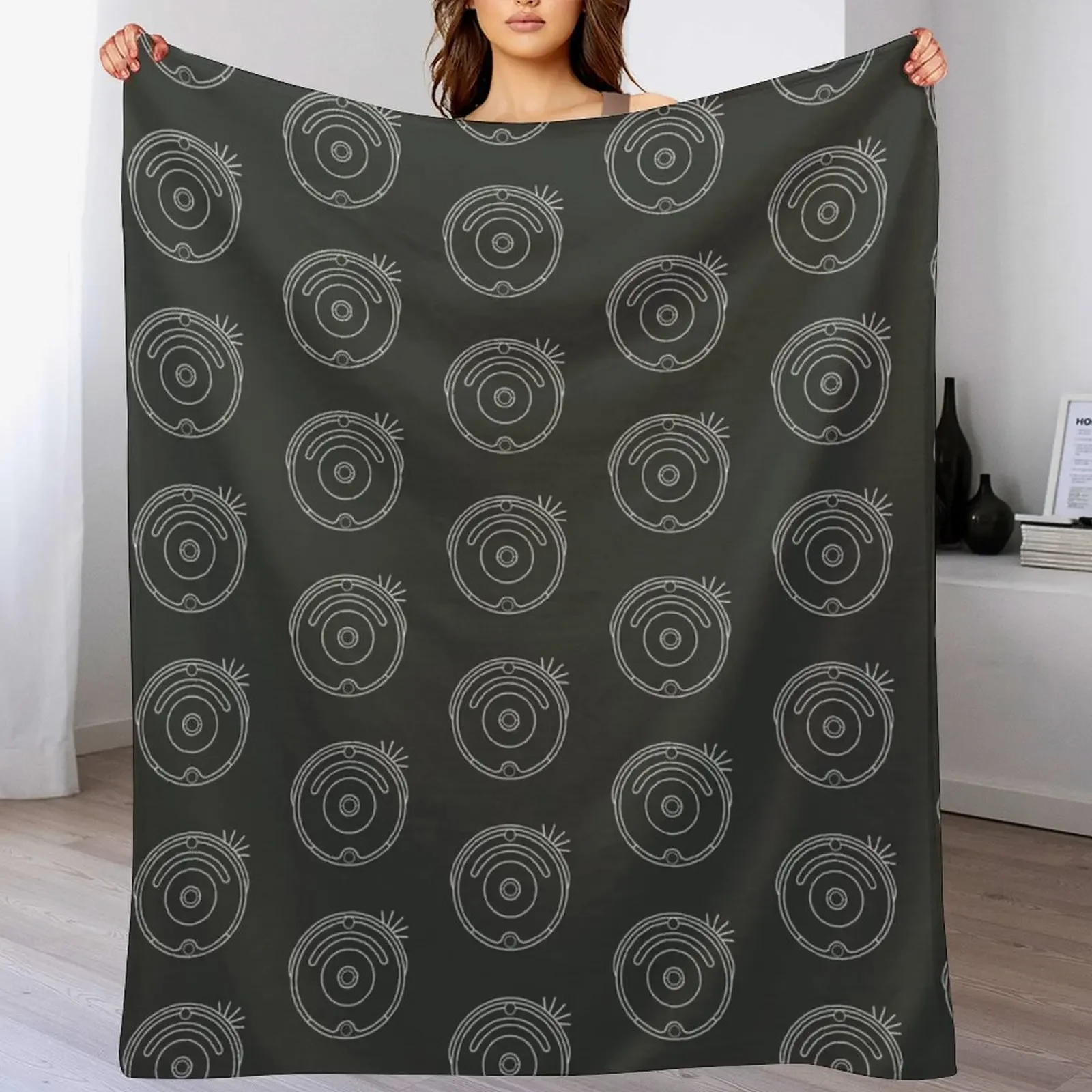 

Robot Vacuum Light Simple Throw Blanket Luxury Thicken Soft Thins Hair Blankets