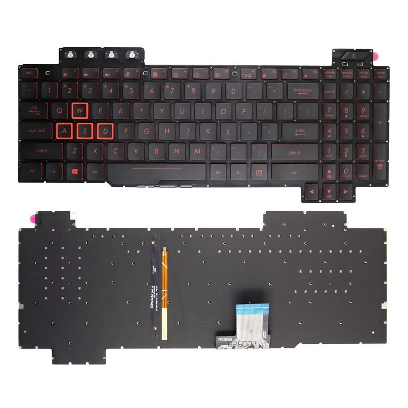 OEM Replacement US Backlit keyboard for ASUS TUF Gaming FX705G FX705GM FX705GD FX705GT FX705GE