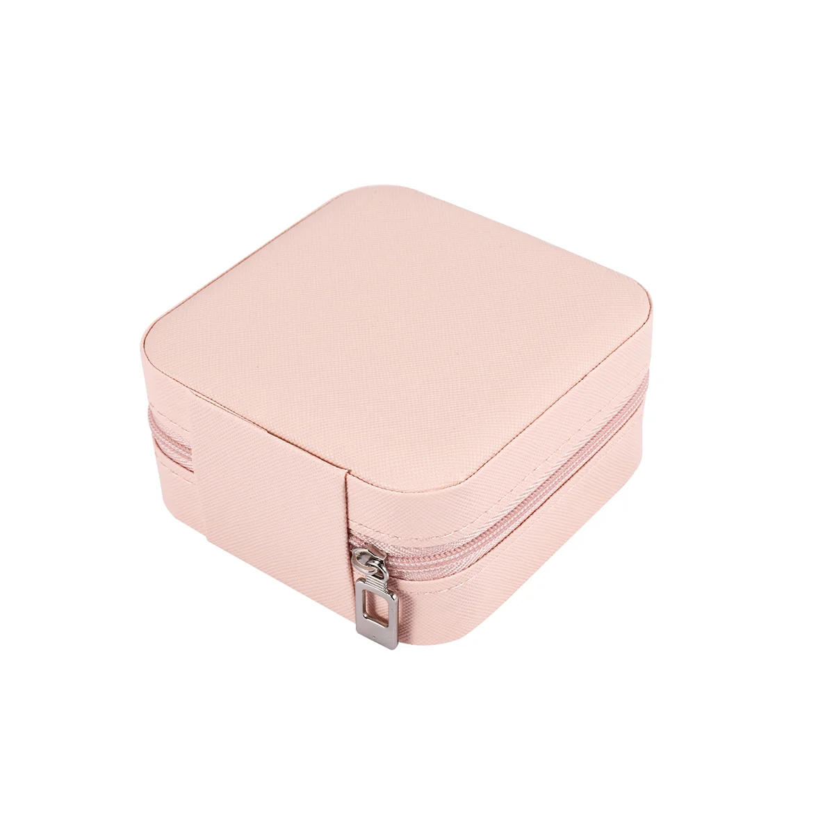 Portable Jewellery Box Organizer Travel Jewelry Storage Case for Earrings Necklace,Pink