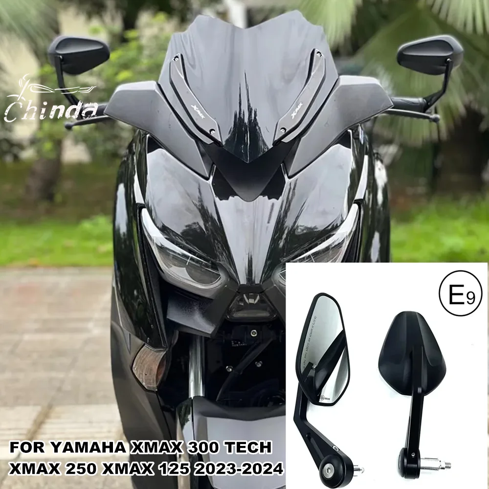 

Зеркало мотоциклетное с ЧПУ для Yamaha XMAX300 TECH XMAX TECH 300 MAX125 XMAX250 XMAX 300 Tech 2023-2024