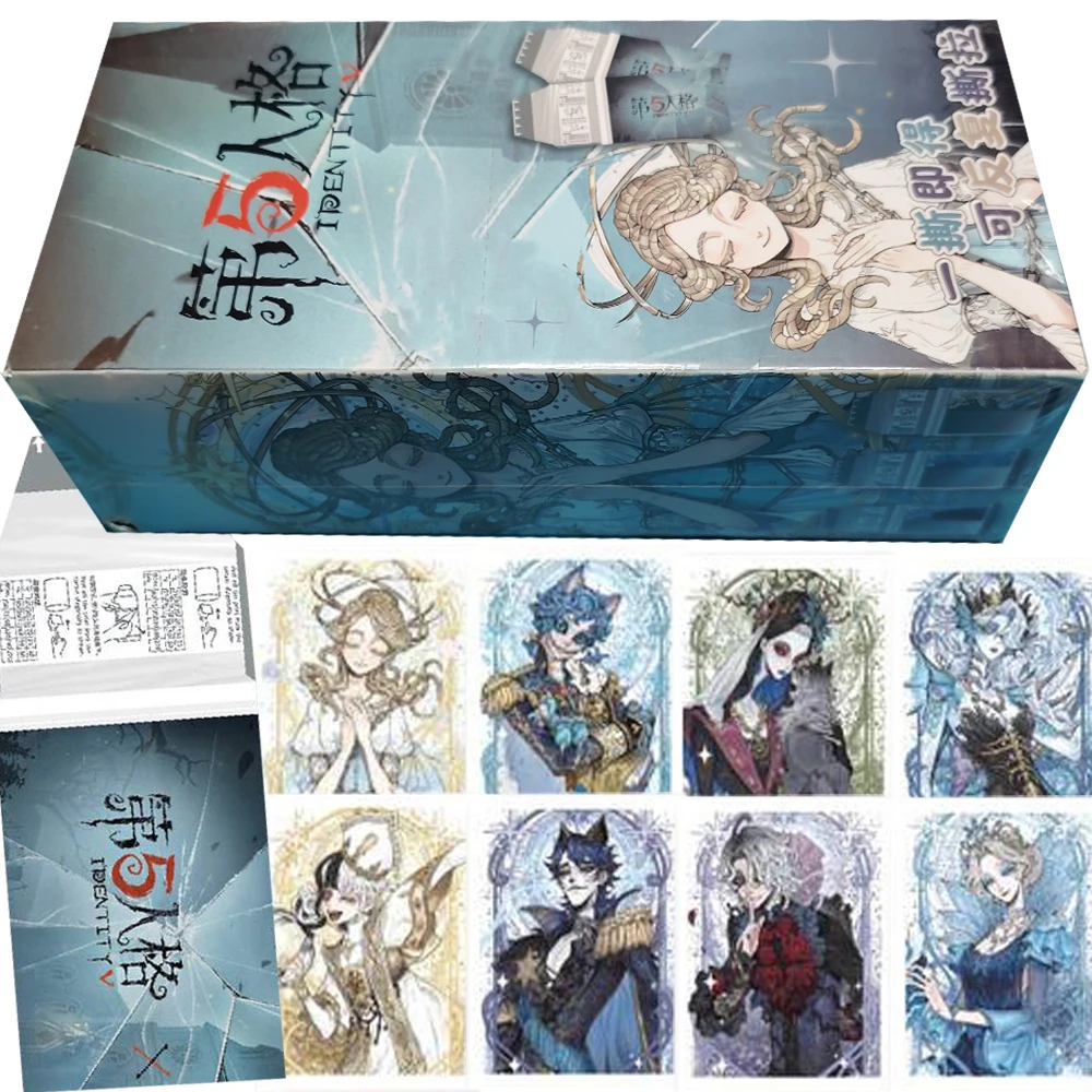 

Popular Game Identity V Collection Cards Immersive Collaborative Escape Character Tearable Experience Photo Cards Creative Gift