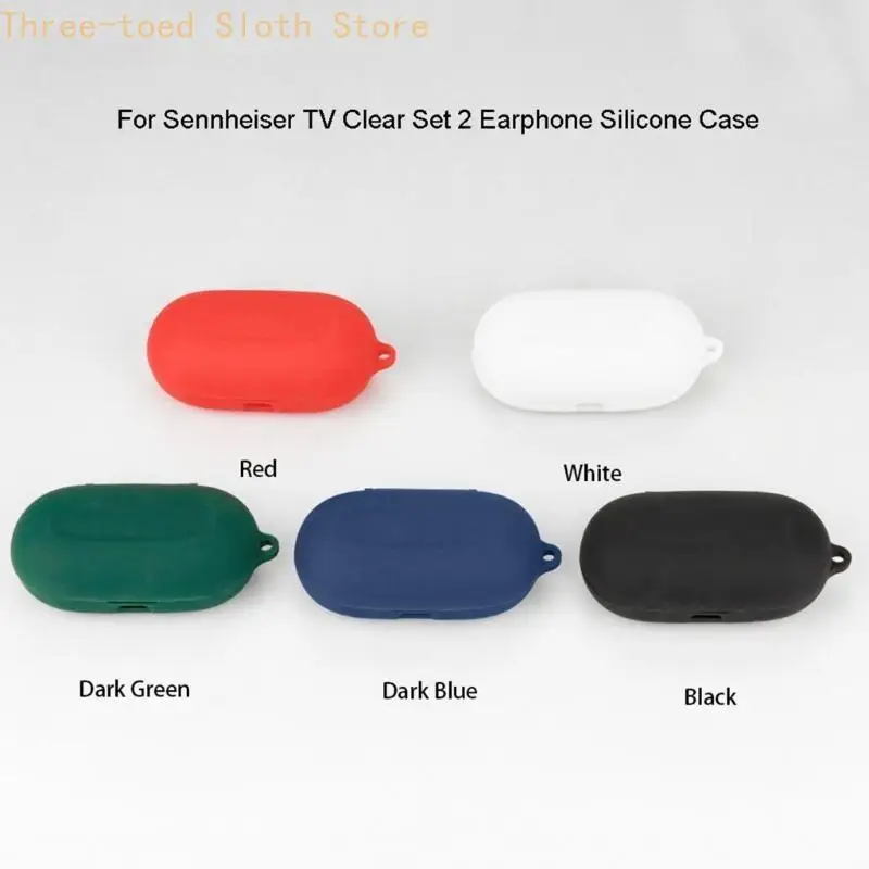 Ohrhörer, stoßfest, weiches Gehäuse, hautfreundliche Abdeckung für Fernseher, transparent, Set 2, waschbarer Schalenschutz – Detail 9