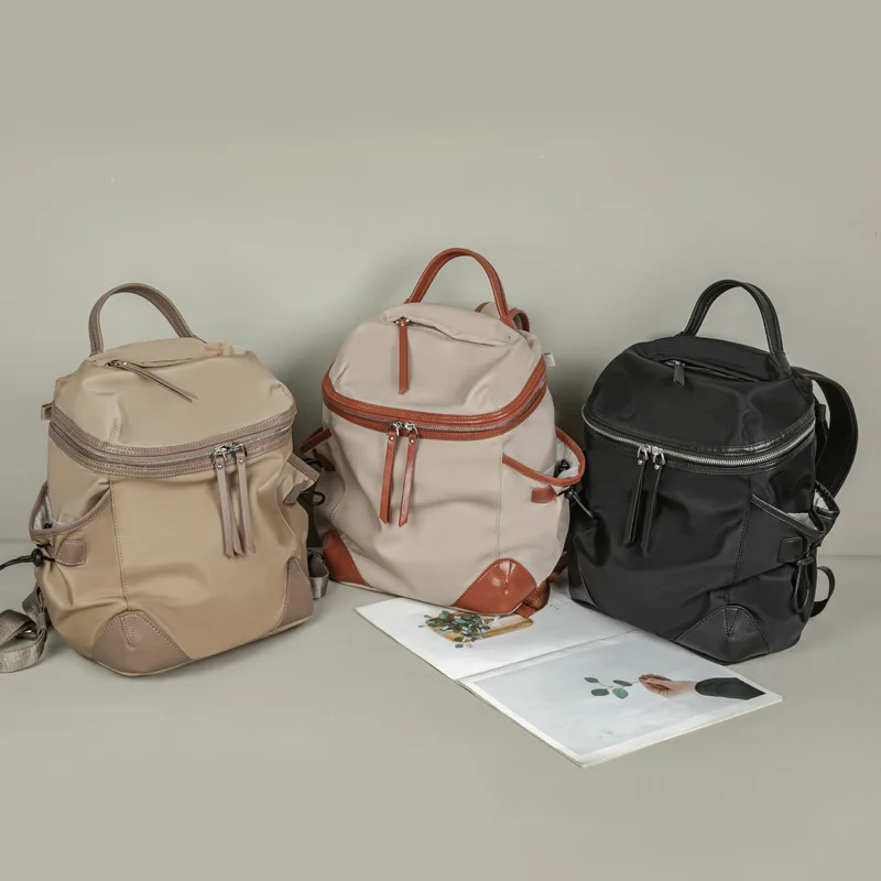 2026 High Quality Luxury Women Backpack Nylon  Female Handbag Students Schoolbag Travel Bag Pack Knapsack New Fashion