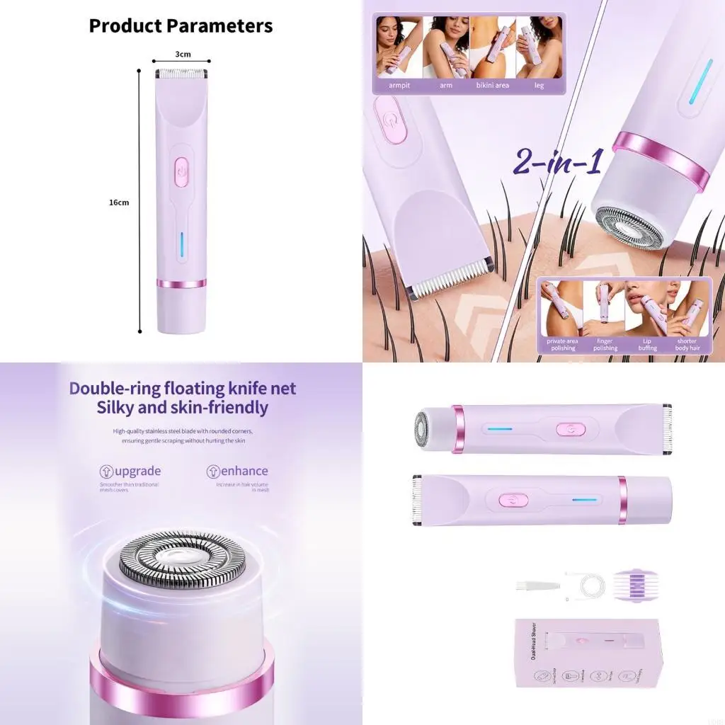 

Small Electric Hair Groomer For Women Dry Wet Operation Ceramic Cutting System