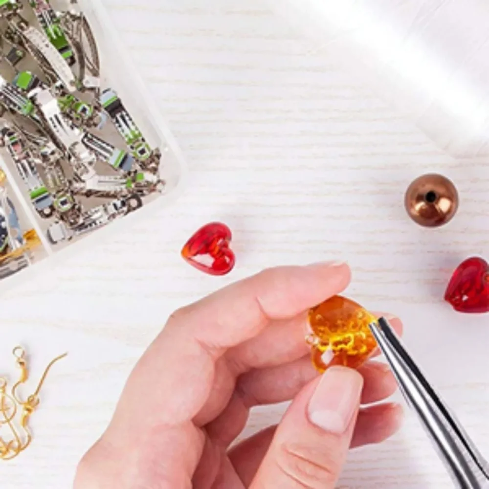 1pc Long Nose Plier Needle Repair Hand Tool Precision Anti-slip Handle Long Nose Plier Multi Tool Household DIY Handcraft Repair