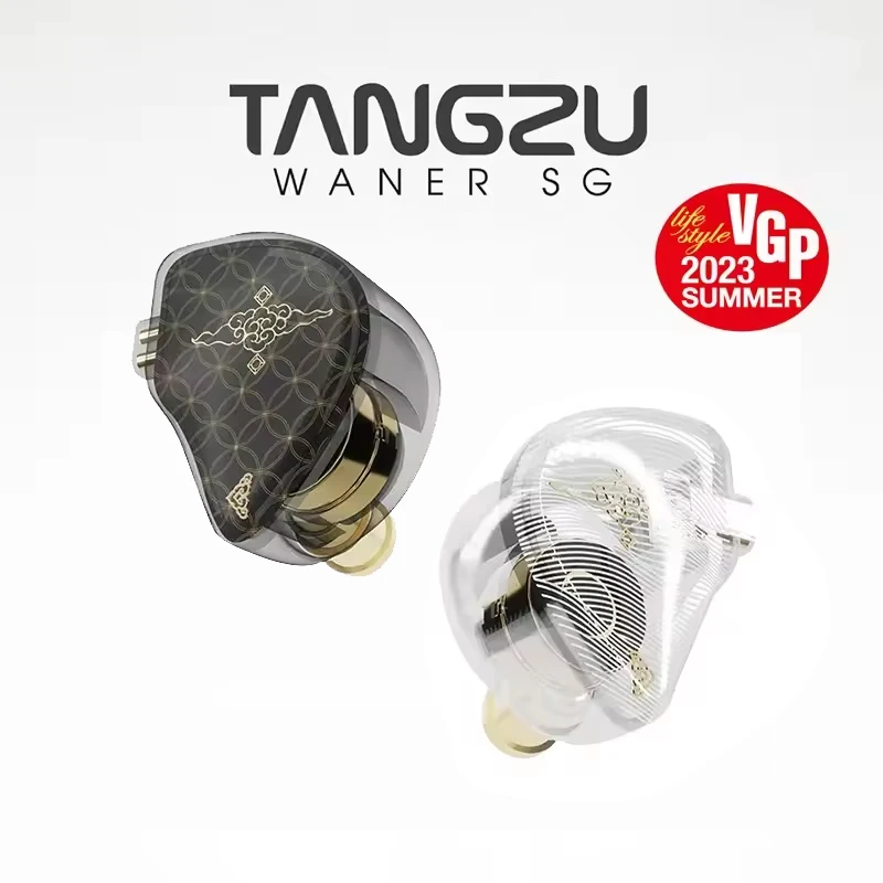 Tangzu WAN ER SG 2022 New 10mm Dynamic Driver In-ear Earphone IEM Metal Composite Diaphragm N52 Magnet 0.78 2pin Beat-selling