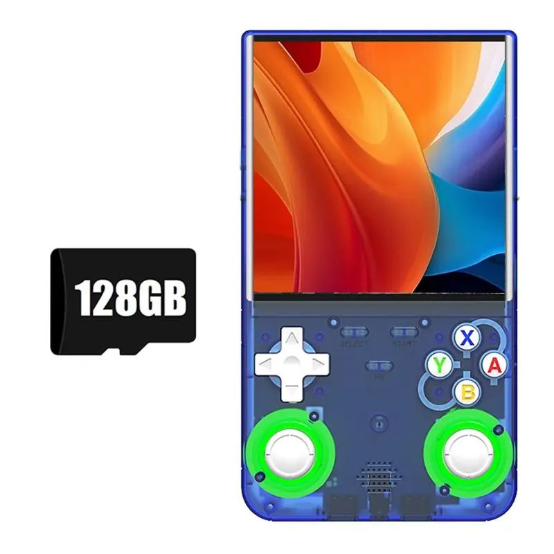 

Портативная игровая консоль N91R-R36 Ultra Retro с 4,0-дюймовым экраном, 128 ГБ памяти, более 20000 игр, на базе Linux, с 3D-джойстиком