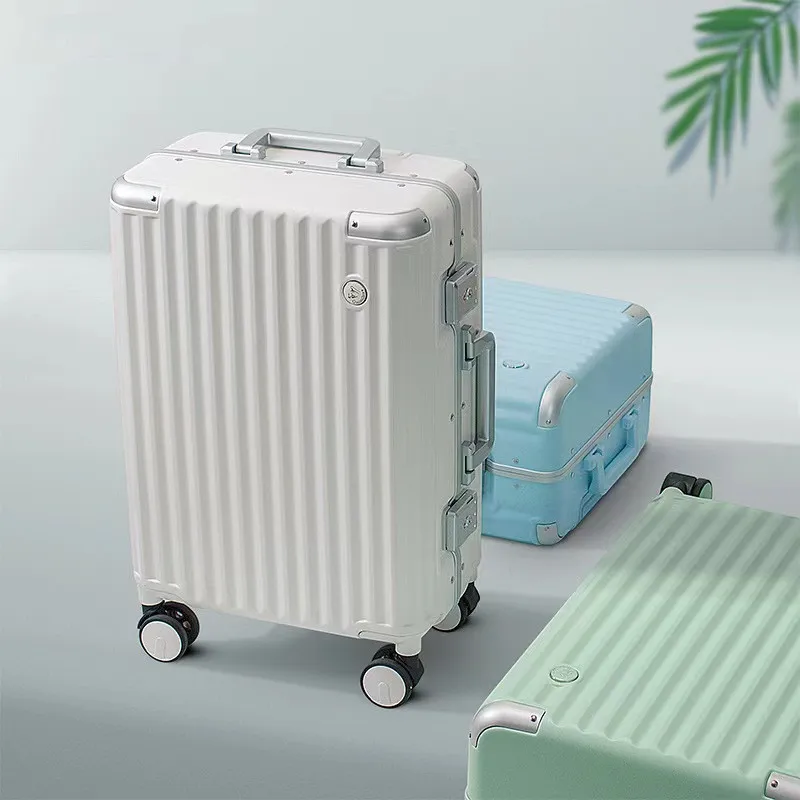 Valise d\'embarquement à roulettes pour hommes et femmes, valise de voyage, 20 po, 24 po