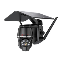 Anxinshi Tuya 1080P CCTV Security Live Camera 4G Battery WiFi PTZ Network Camera with Solar Panel