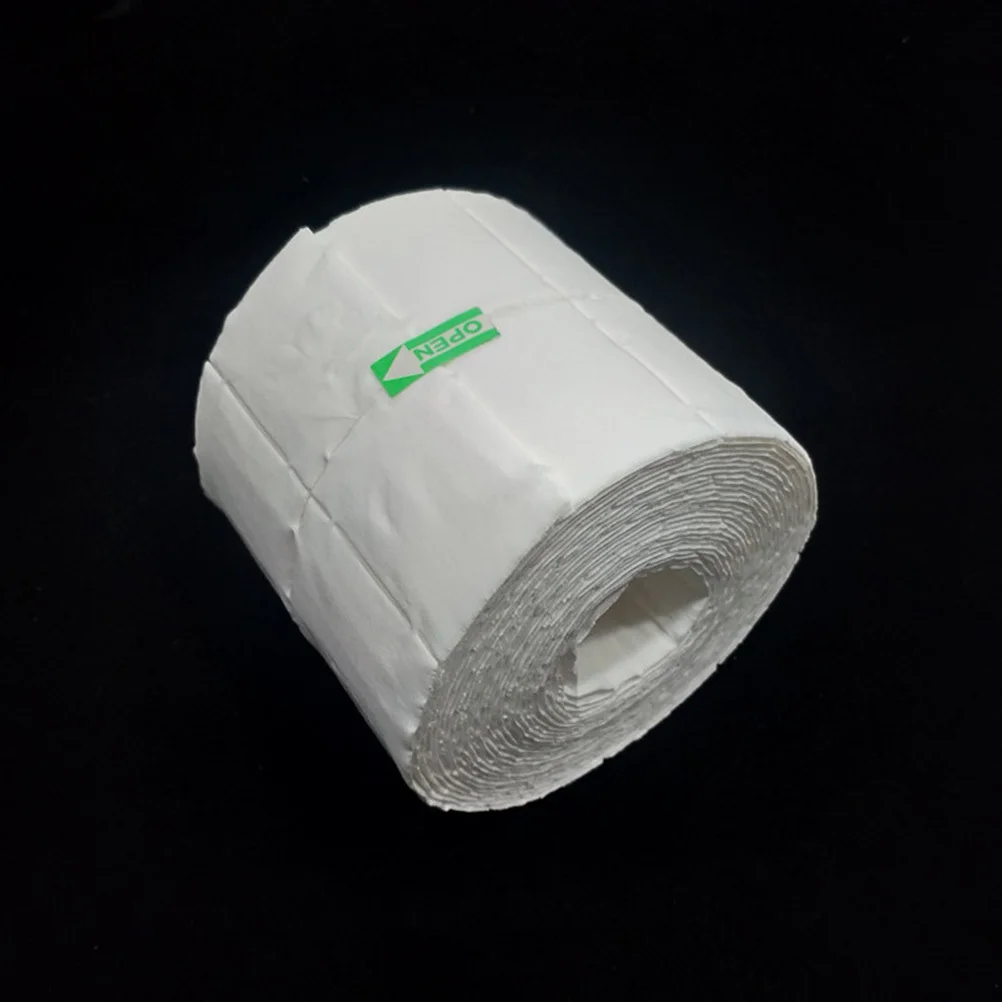 500 個マニキュアリムーバーパッドソフト強力な吸収性使い捨て衛生ネイルツール用品マニキュアペディキュア