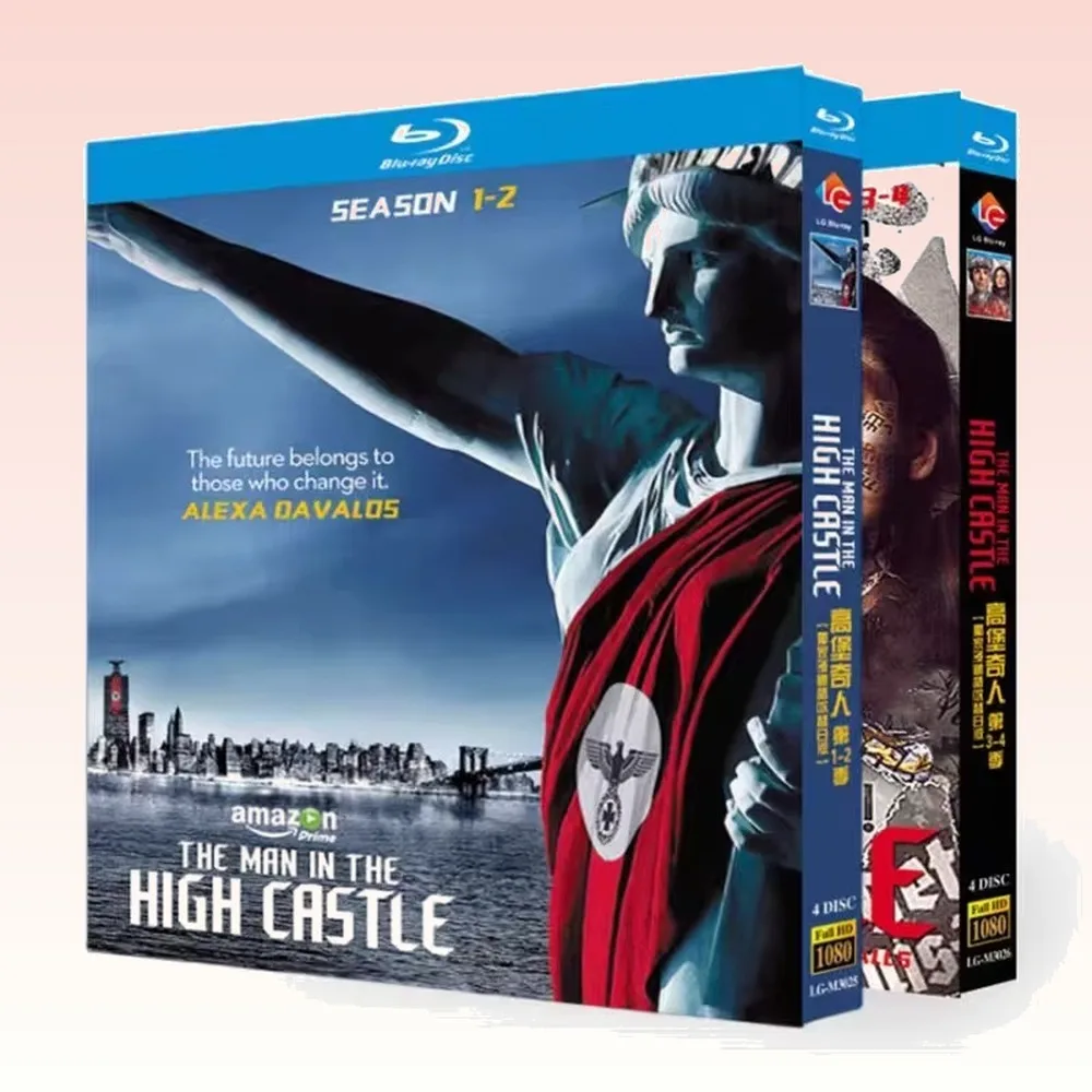 Blu-ray HD-бокс-сет американского телесериала «Мужчина в высоком замке», сезоны 1-4, с английскими, китайскими (традиционными) и японскими субтитрами.