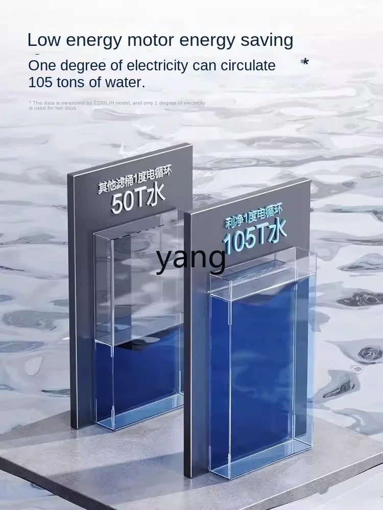 CX fish tank filter barrel external filter oil film water purification oxygen filter integrated machine