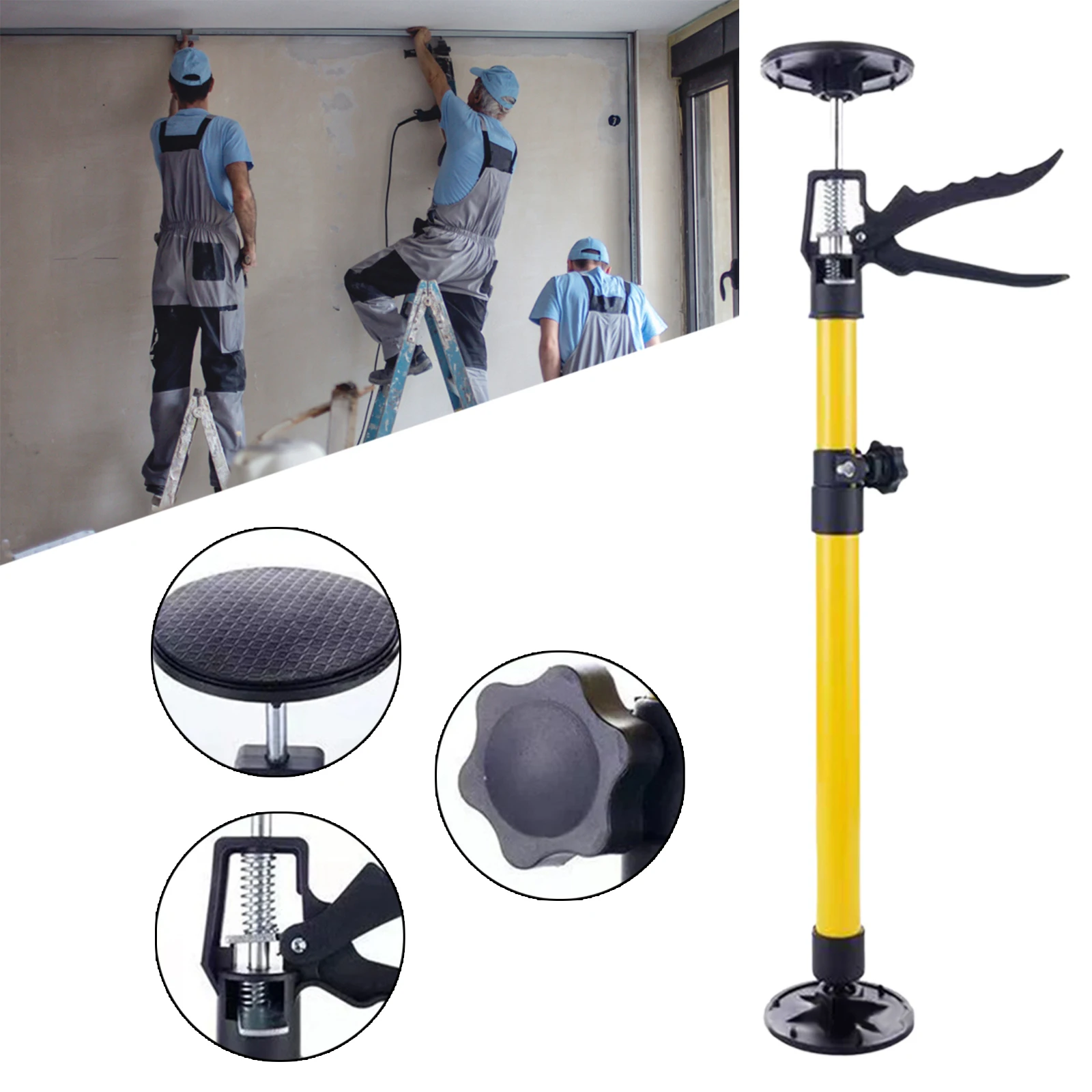 Jack Labor-Saving Bracket Divine Tool Woodworking Gypsum Board Adjustable Lifting Device Telescopic Ceiling Installation Bracket
