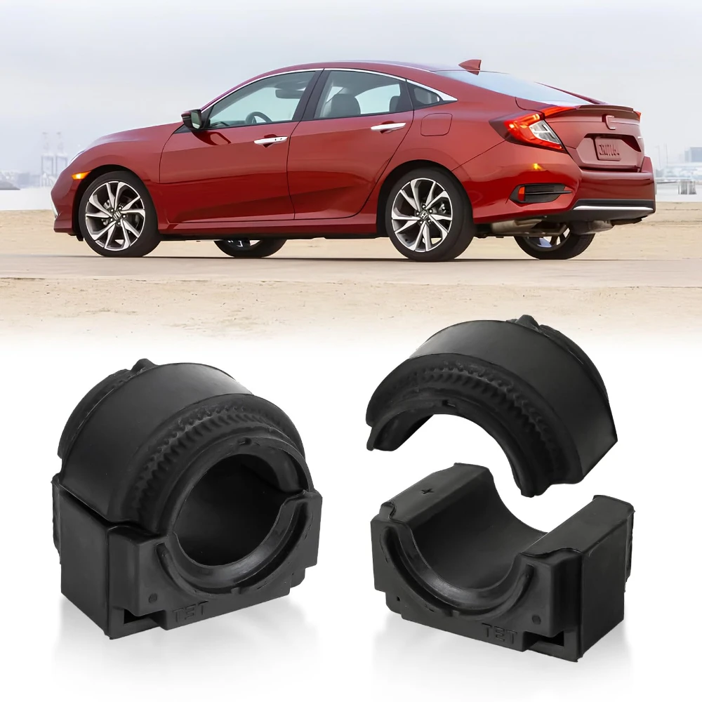 

Car 4Pcs Front Sway Bar Bushings Stabilizer Bar Bushings for Honda Civic 2016-2021 1.5L 2L Replace 51300-TBA-H01 51300TBAH01