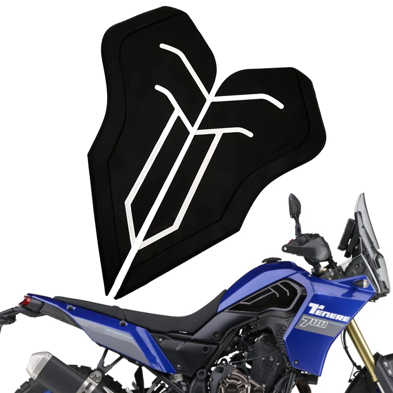 

Motorcycle Knee Anti Slip Sticker Decal Side Tank Pad Protector For YAMAHA Tenere700 Tenere 700 XTZ XTZ700 XT700Z T7 2018-2023