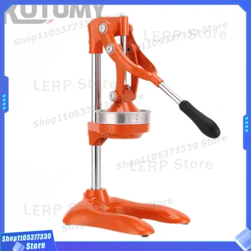 Stainless Steel Manual Juicer Commercial Grade Household Fruit Press Multifunctional Hand Crank Citrus Squeezer for Orange