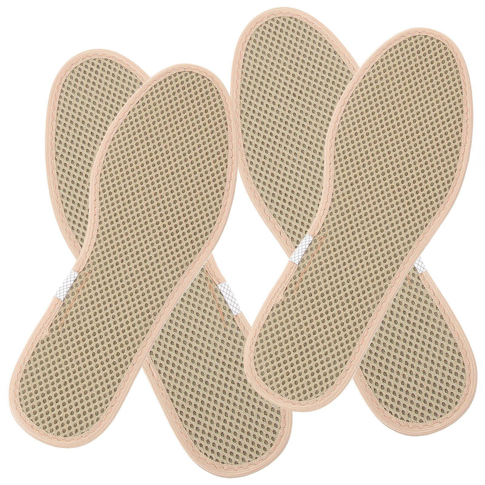 

2 Pairs Charcoal Shoe Inserts Deodorizer Insoles Replaceable Thin Sneaker Inner Pads Breathable Lightweight Foot Support Arch