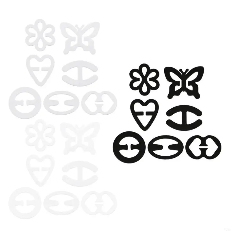 

77HE 7pcs Racerback Bra Brap Clip для женского анти скользи