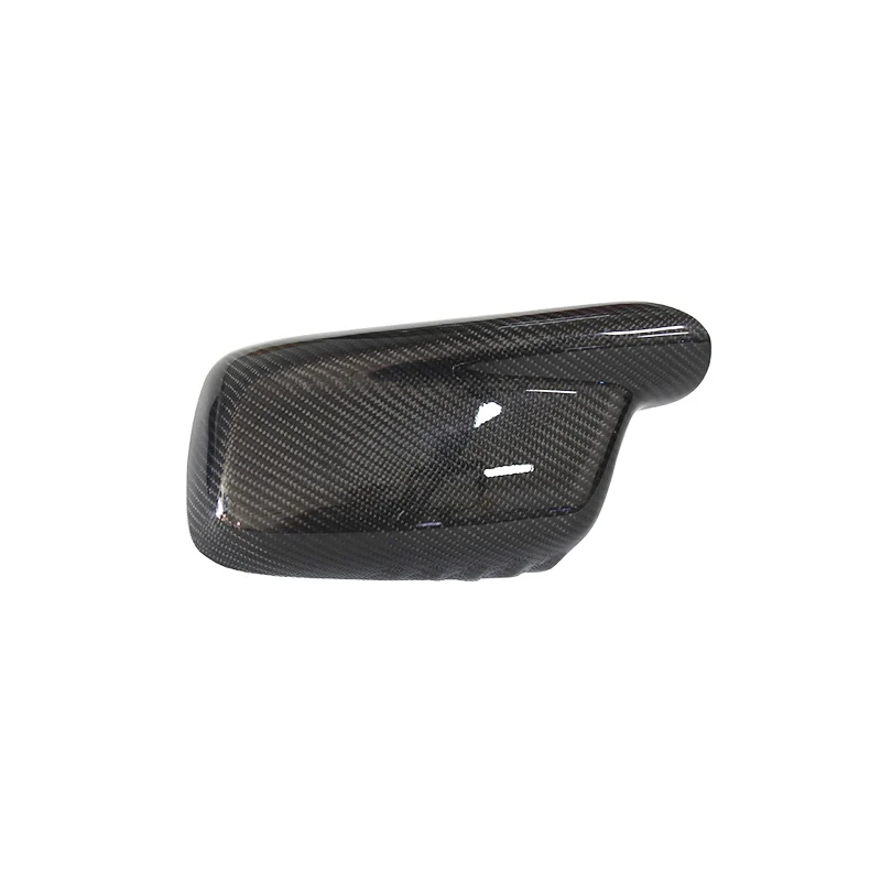 E66 TOP PU Protect Carbon Mirror Caps Replacement OEM Fitment Side Mirror Cover for 7 series E65 E66 2004-2008 E46 two doors