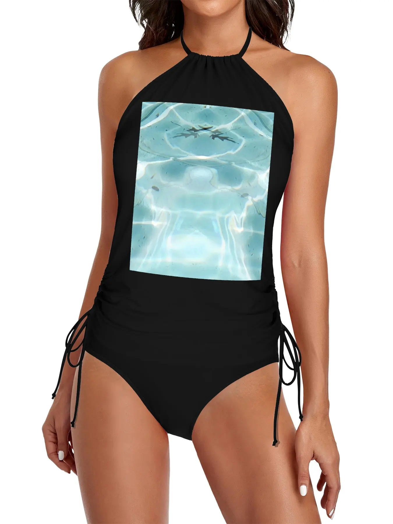 

I Met an Angel in the Water (She Called Me Honey) Split Swimsuit Set summer women set swimming suits woman