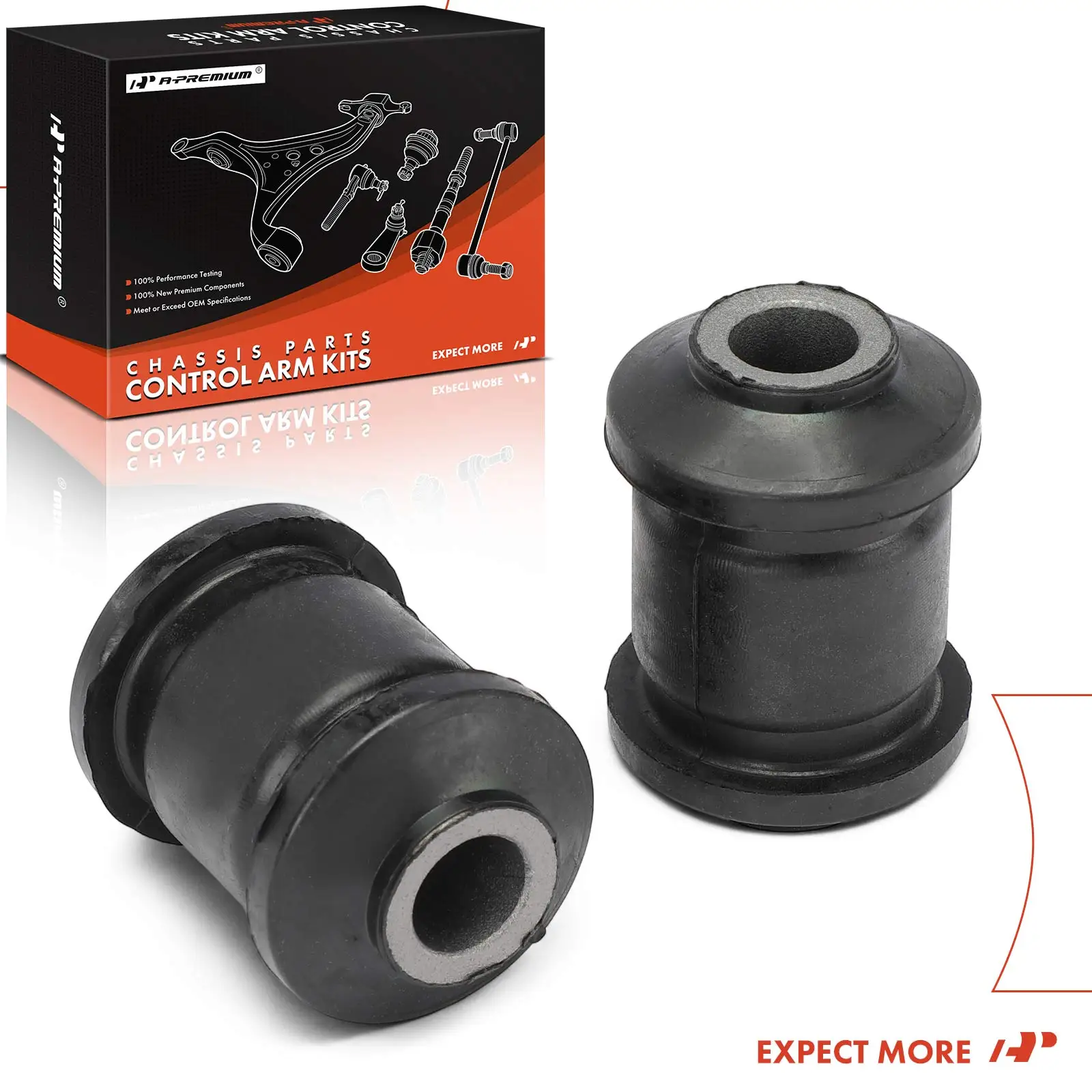 A-Premium 2x Front Lower Forward Control Arm Bushing for Jeep Compass Patriot 2007-2014 Dodge Caliber 2007-2012