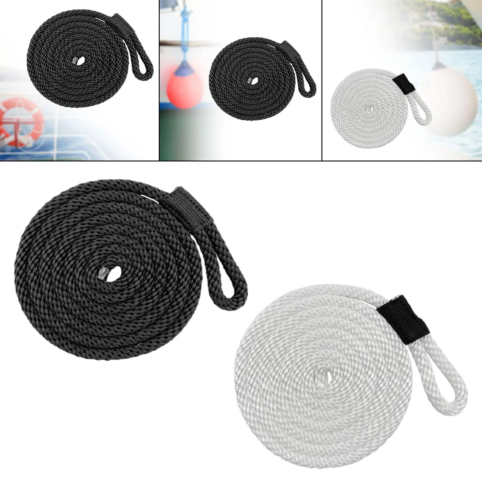 

Линия крыльев для лодки 3/8 дюйма, 6,56 футов, понтонные аксессуары для лодок, веревка для бампера для лодки