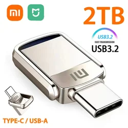 Xiaomi U-диск Интерфейс USB 3.2 Type-C Мобильный телефон Компьютер Взаимная передача Портативная USB-память 2 ТБ 1 ТБ 256 ГБ 128 ГБ 512 ГБ