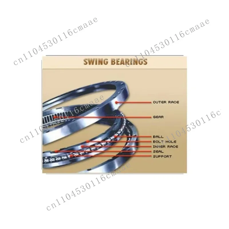 High performance slewing bearing Three rows cylindrical roller slewing bearing