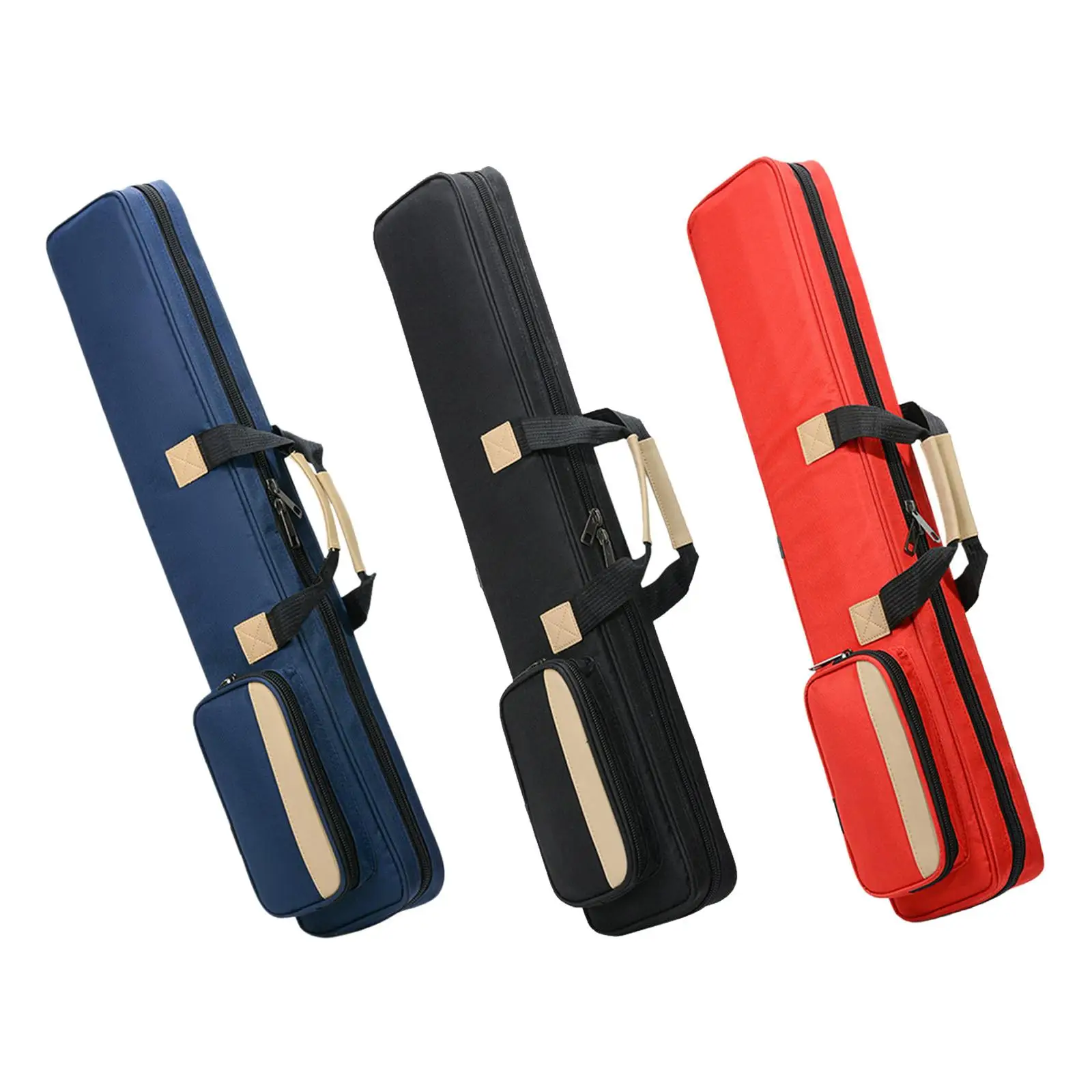 

Travel Carry Case for Flute Adjustable Shoulder Strap Professional with Side Pocket Storage Case Gig Bag Water Resistance