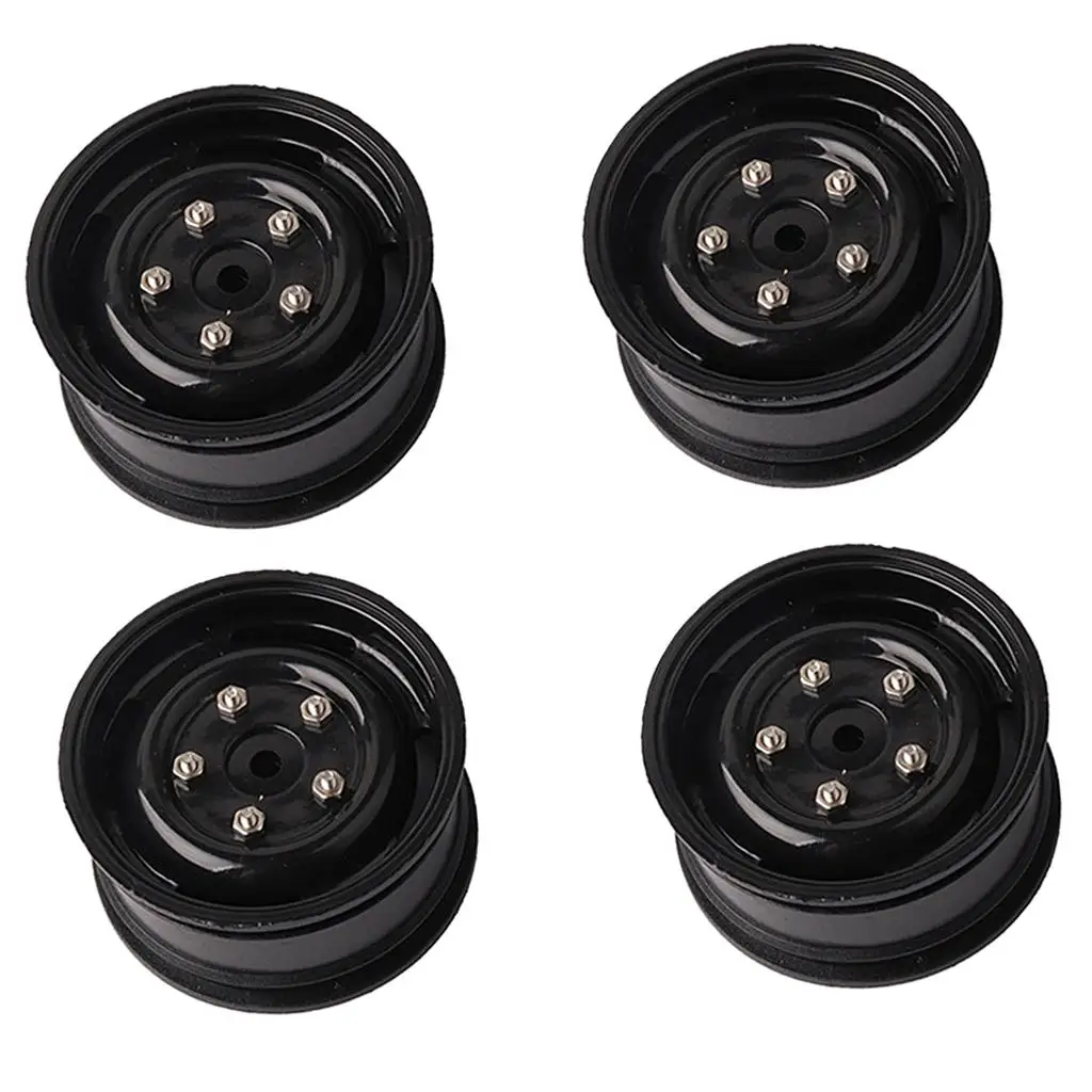 

1.9 Inch Plastic Beadlock Wheel Rim RC Truck Wheel Hub for RC4WD D90 TF2 Axial SCX10 CC01 1/10 Crawler