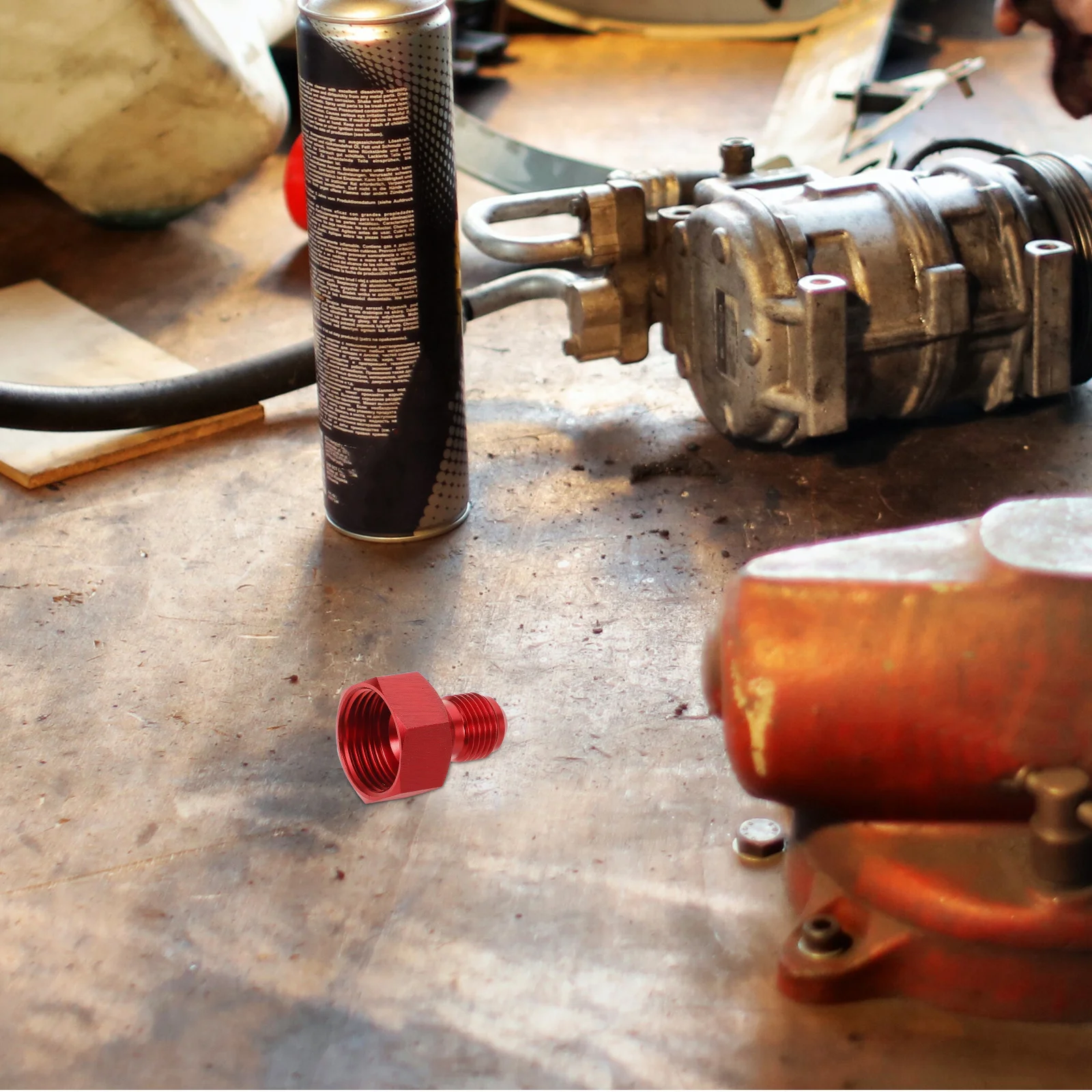 تركيب مبرد الزيت An10 إلى An6 محول خط الوقود من سبائك الألومنيوم مخفض خرطوم متين لنظام السيارات توصيل سريع للسيارة