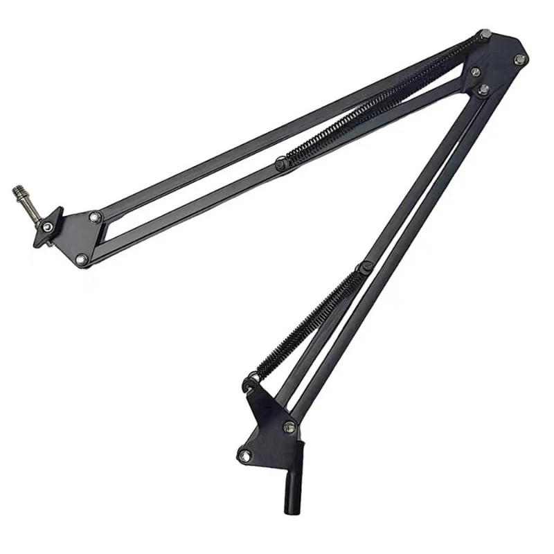 Factory Wholesale 35Cantilever stand microphone desk lamp 25Bracket Microphone Telescopic Stand Threadable Bracket