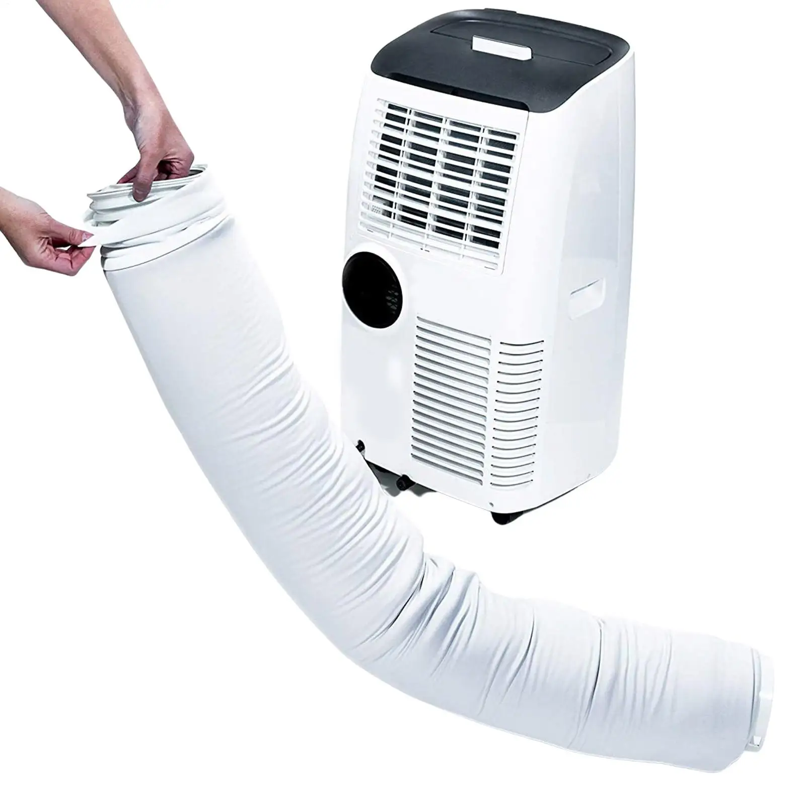 150X15CM Duct Hose Wrap For Portable Air Conditioner Insulated AC Cover Vent Exhaust Reusable Washable Adjustable Hose Cover