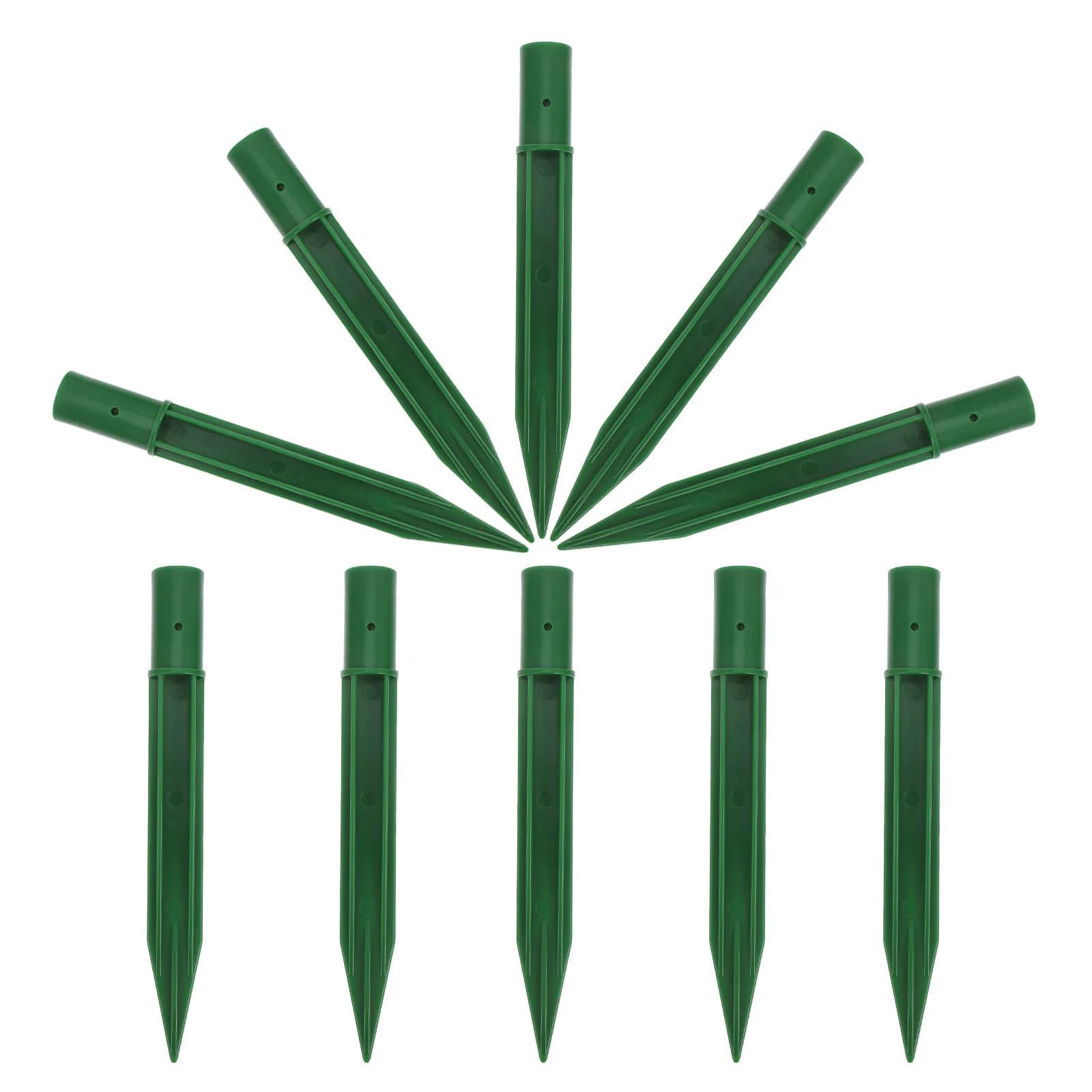 

10 Pcs Christmas Torch Lamp Ground Stakes Firm PP Solar Light Poles 8 10mm Decorative Lights Grass Sand Snow Easy Installation