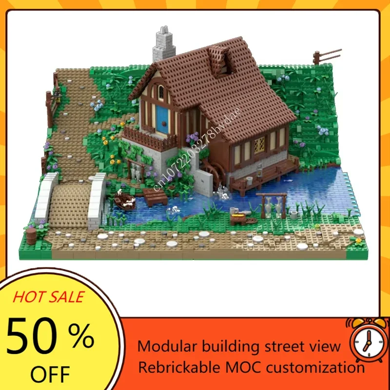 4929PCS Hobbiton Modulare MOC Kreative street view Modell Bausteine Architektur DIY Bildung Montage Modell Spielzeug Geschenke