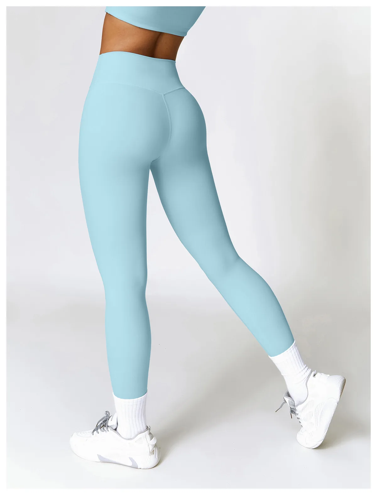 

Yoga Pants Women's High-waisted Hip Lift Running Dry Fitness Pants Wear Skintight Sweatpants