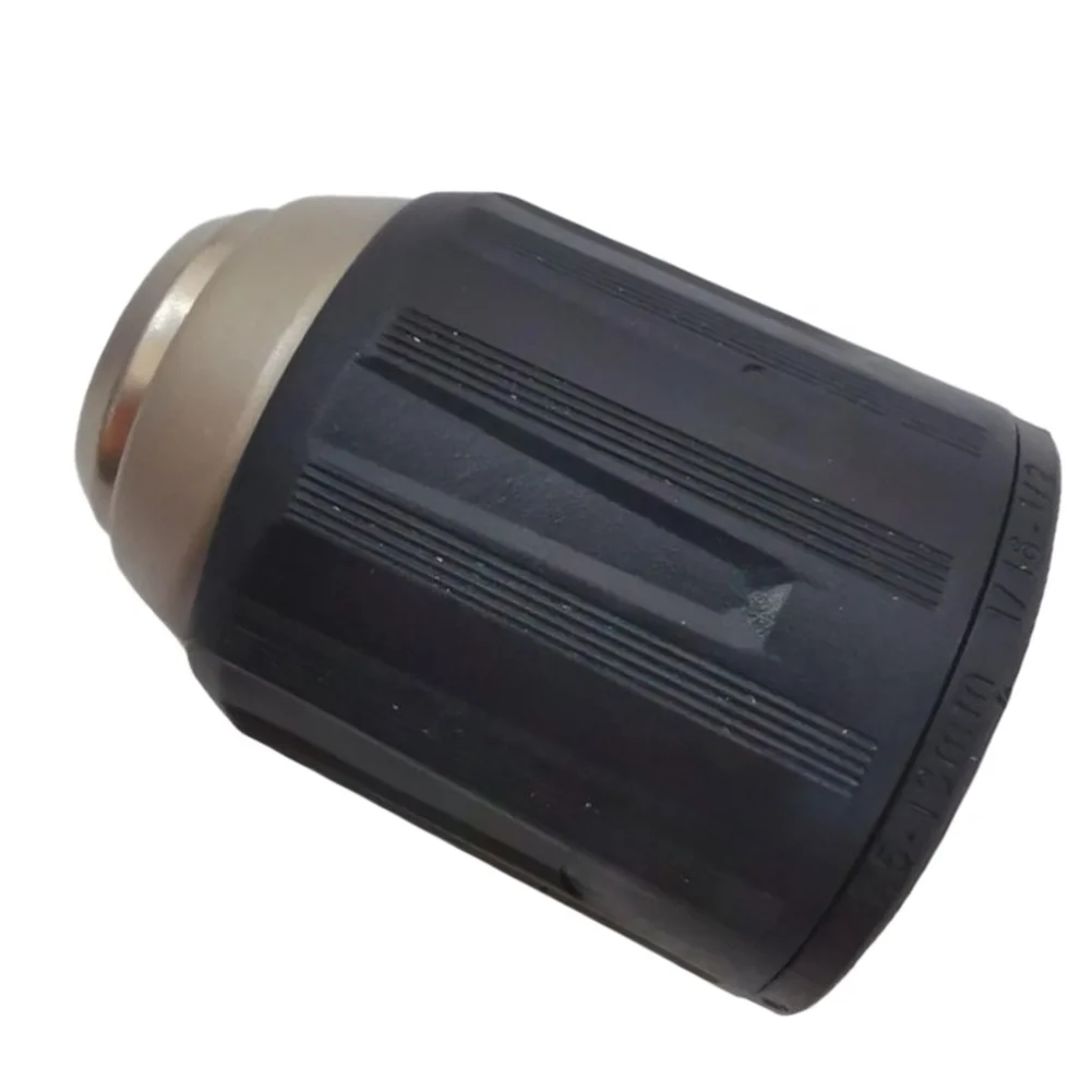 Metal Drill Chuck 13mm Drill Chuck For Home DIY 13mm Capacity Keyless Design Metal Construction Black Finish For DDF483