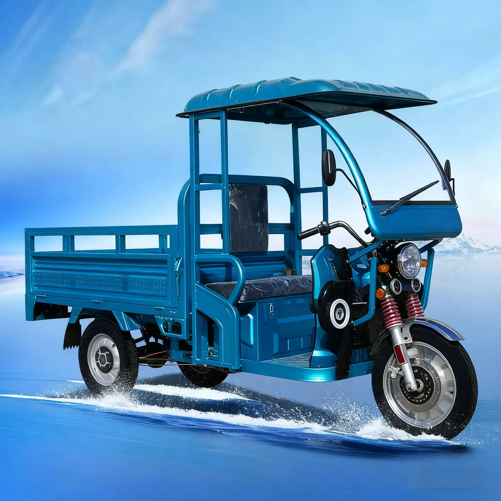 Trendy Designs Loading Capacity 1000KG Electric Cargo Climbing Tricycle for Sale