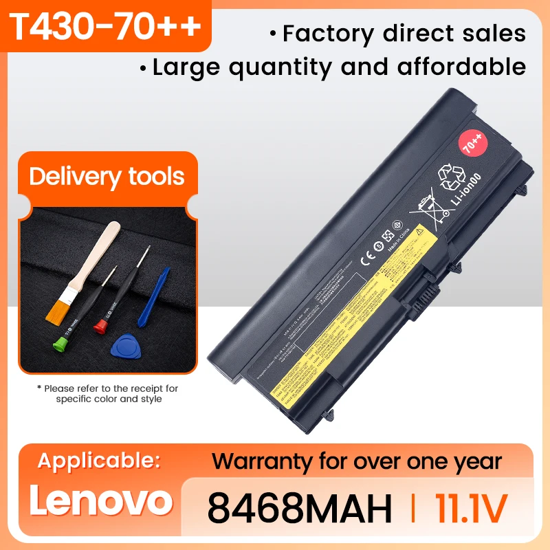 

Laptop Battery 45N1007 45N1011 For Lenovo ThinkPad T420i T420 T430 T530 W510 W520 L430 L530 W530 W530I E420