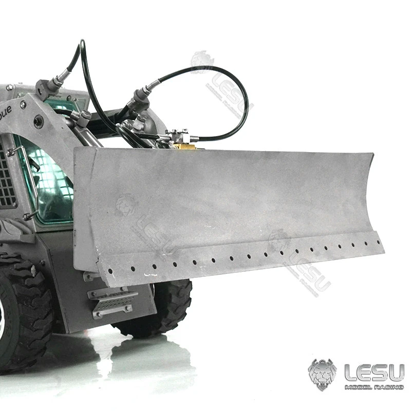 RC 1/14 Metall-Schaufelblatt für Tamiya Hydraulikbagger, Lader, Muldenkipper, MAN VOLVO Anhänger, Kipper, DIY-Teile – Detail 2