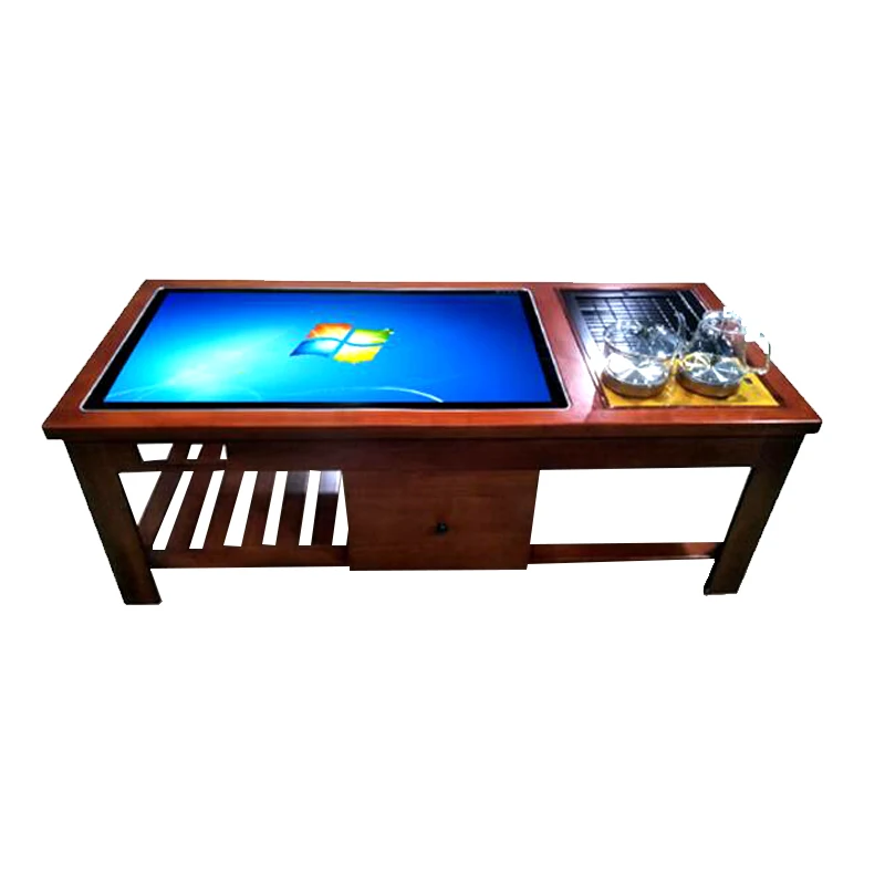 32inch Smart Coffee Table With Wireless Built In Charger Creative Smart Coffee Table With Interactive Touch Screen Table