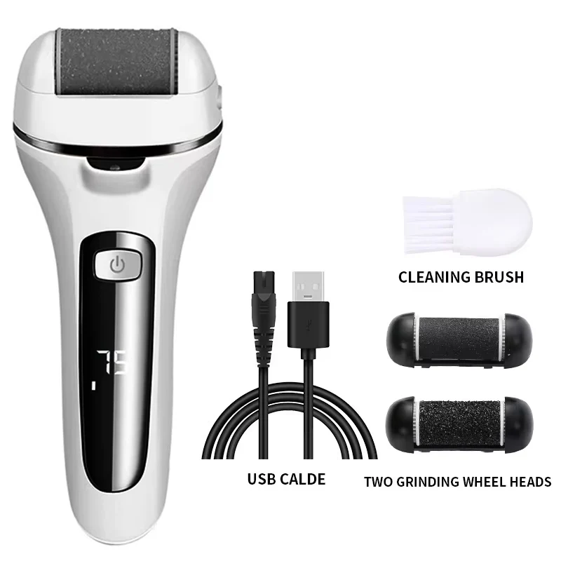 

Rechargeable Electric Pedicure Wand Foot Callus Remover Professional & Home Use Smooth Skin Foot Care Tool