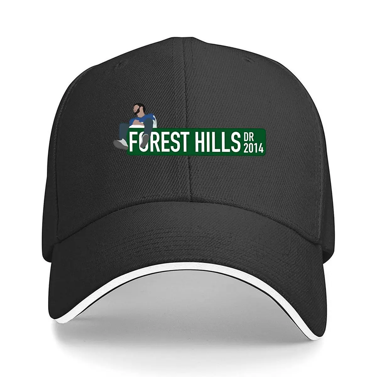 

Forest - Bold, Text - Themed Design Sandwich Baseball Cap