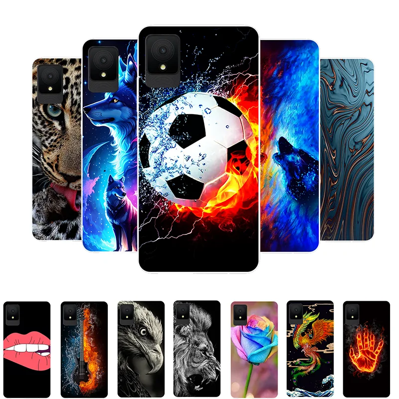 

For TCL K11 Case Football Soft Silicone Back Cases for TCL K11 K 11 T432W Phone Cover TCLK11 etuis Fundas