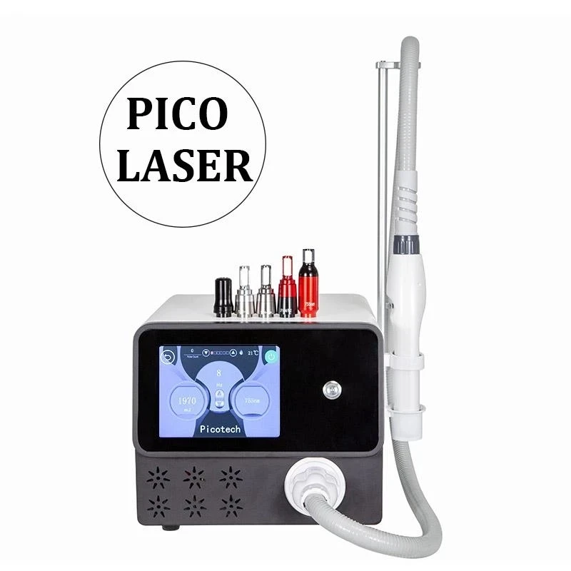 2024 2000w q Schalter nd yag Laser Tattoo entfernungs maschine Pico Laser entfernen Tattoo Piko sekunden Laser Tattoo entfernungs maschine