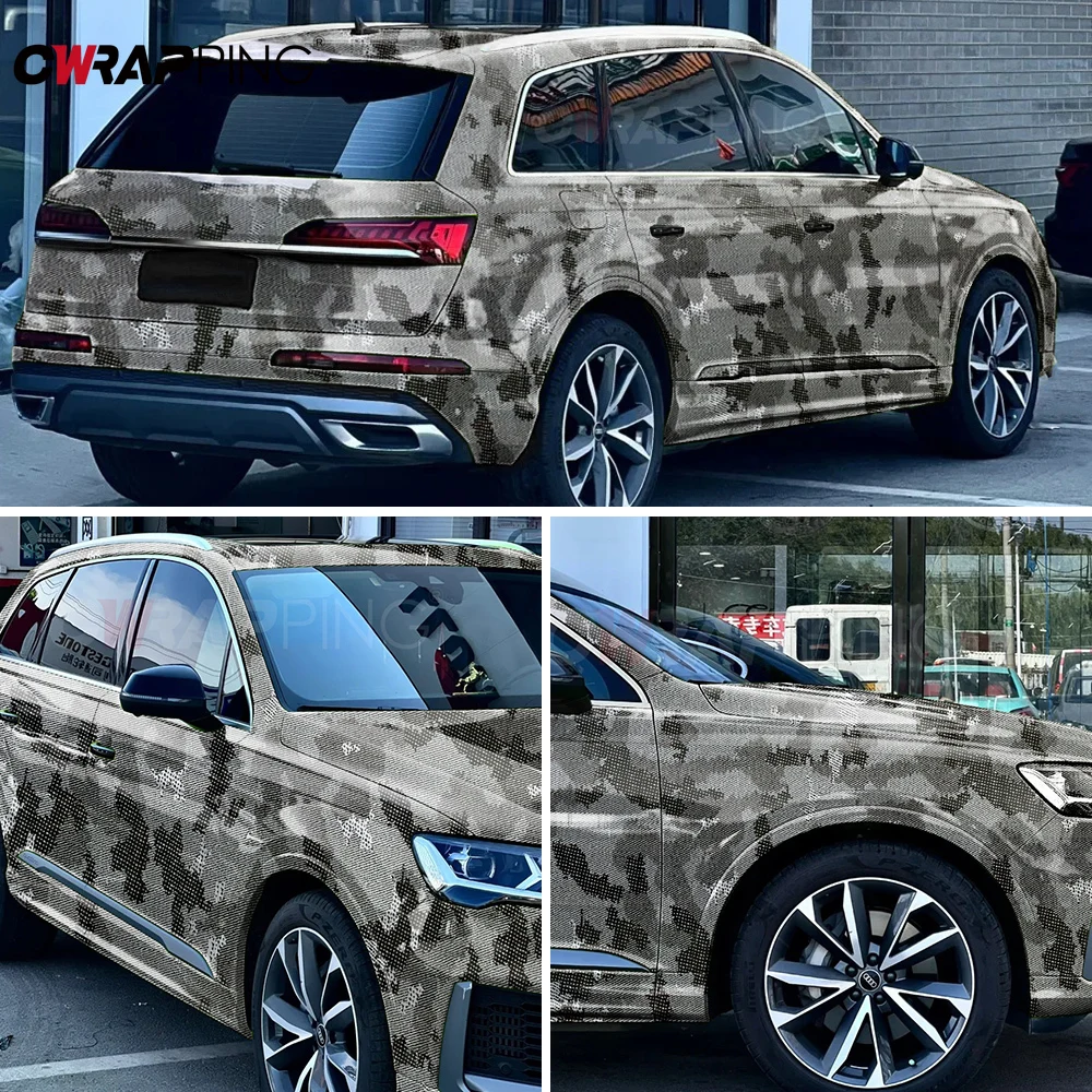 سيارة طبقة رقيقة واقية بيثون نمط فيلم ألياف الكربون ملصقات خالية من الفقاعات اكسسوارات السيارات فيلم مقاوم للماء أفلام ذاتية اللصق #1