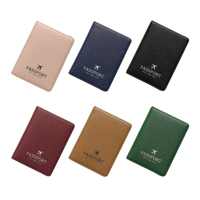 Fashion PU Leather Wallet for Men Women Card Case Pocket Wallet Passport Holder Multi Slot Card Case Pocket Money Bag Purse